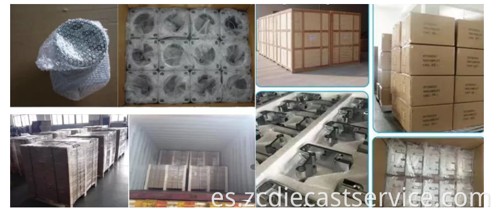 Piezas de muebles de fundición de metal personalizados de aluminio piezas de fundición